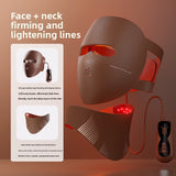 LED Light Therapy Face Mask and Collagen Lifting Mask Bundle for Glowing Skin