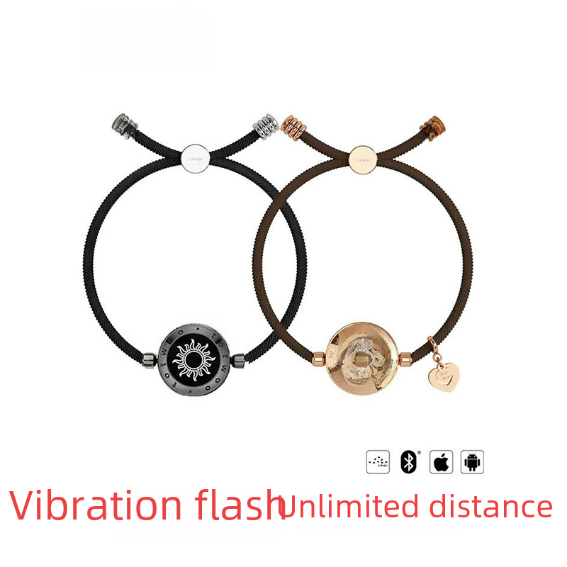 Distance Link — Vibrating Couples Connection Bracelet