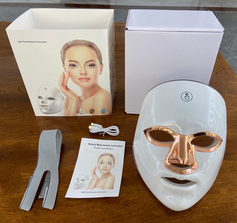 LED Seven-Color Spectrum Beauty Mask