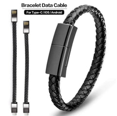 New Bracelet Charger USB Charging Cable Data Charging Cord for Iphone14 13 Max USB C Cable for Phone Micro Cable
